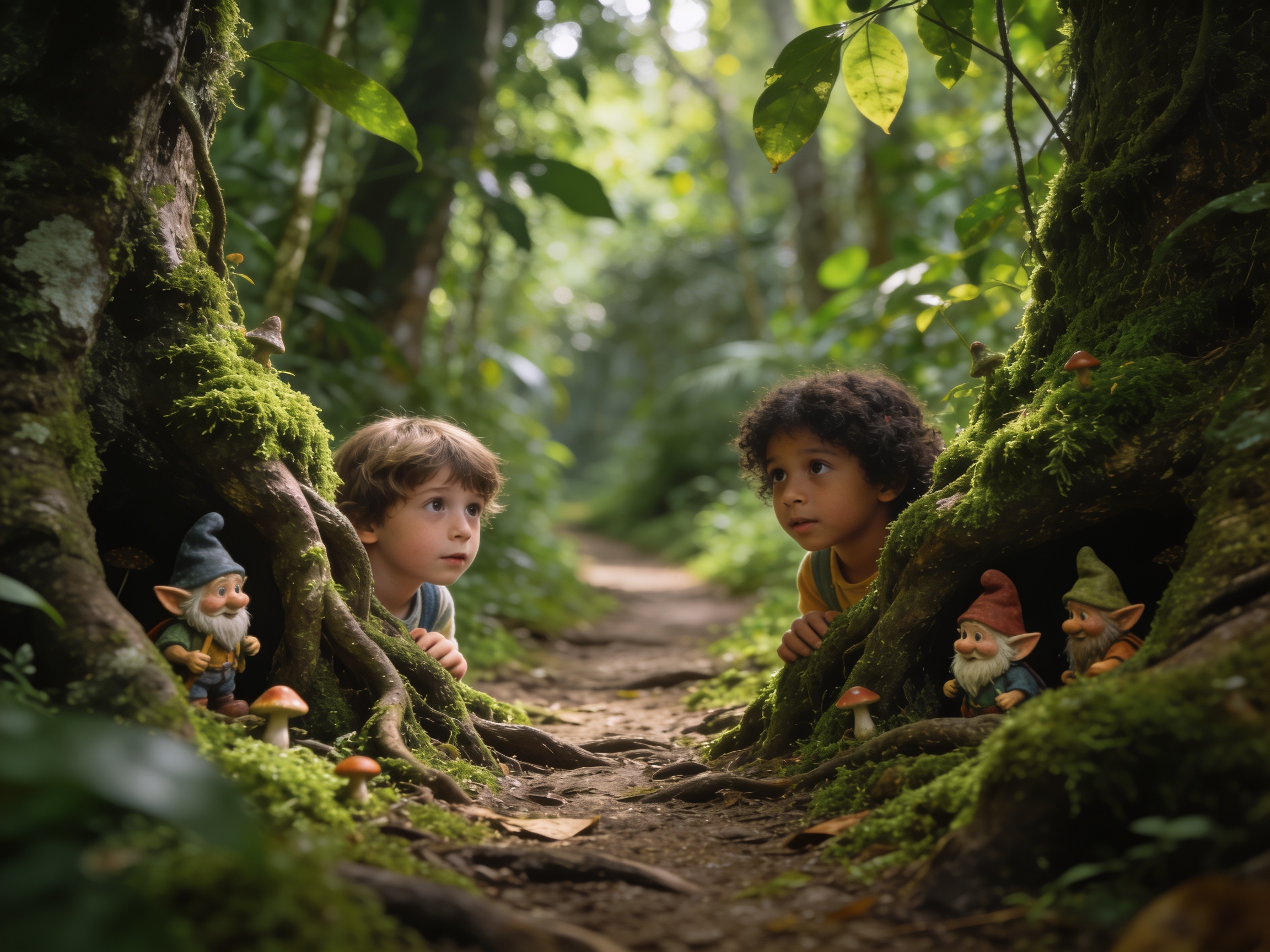 Floresta encantada — Trilha da Muralha